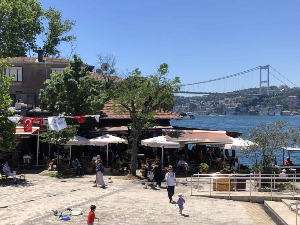 Kanlıca, located in northern banks of the Bosphorus on the asian side