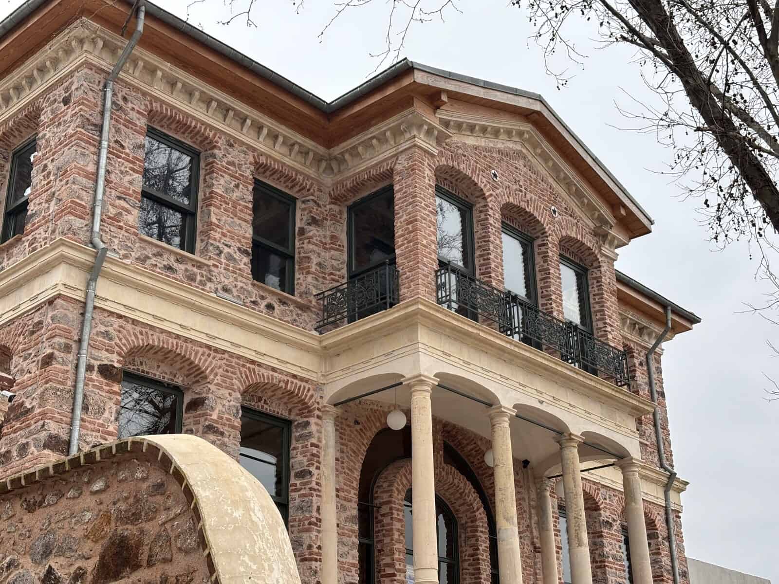 Exterior of Taş Mektep on Büyükada