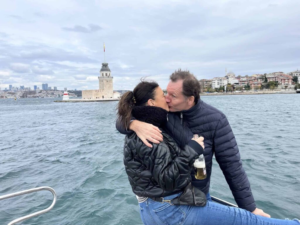 Maiden's Tower from a private boat cruise