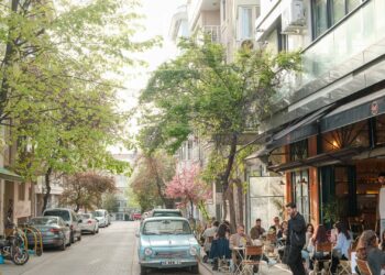 Kadikoy Istanbul Asian Side - Street with vintage cars and stores - The Other Tour Istanbul 2026