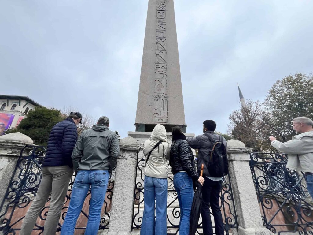 Obelisk of Theodosius in Hippodrome - November 15th 2024 - Professional Tour Guide Ömer Çelik