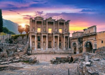 ephesus - celsus library
