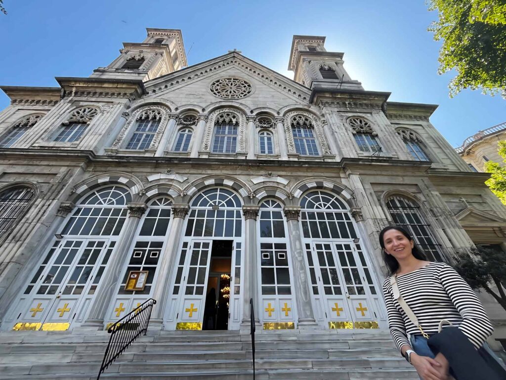 Hagia Triada Church Entrance - Beyoglu Taksim Square - The Other Tour_Armenian Heritage Istanbul 2026