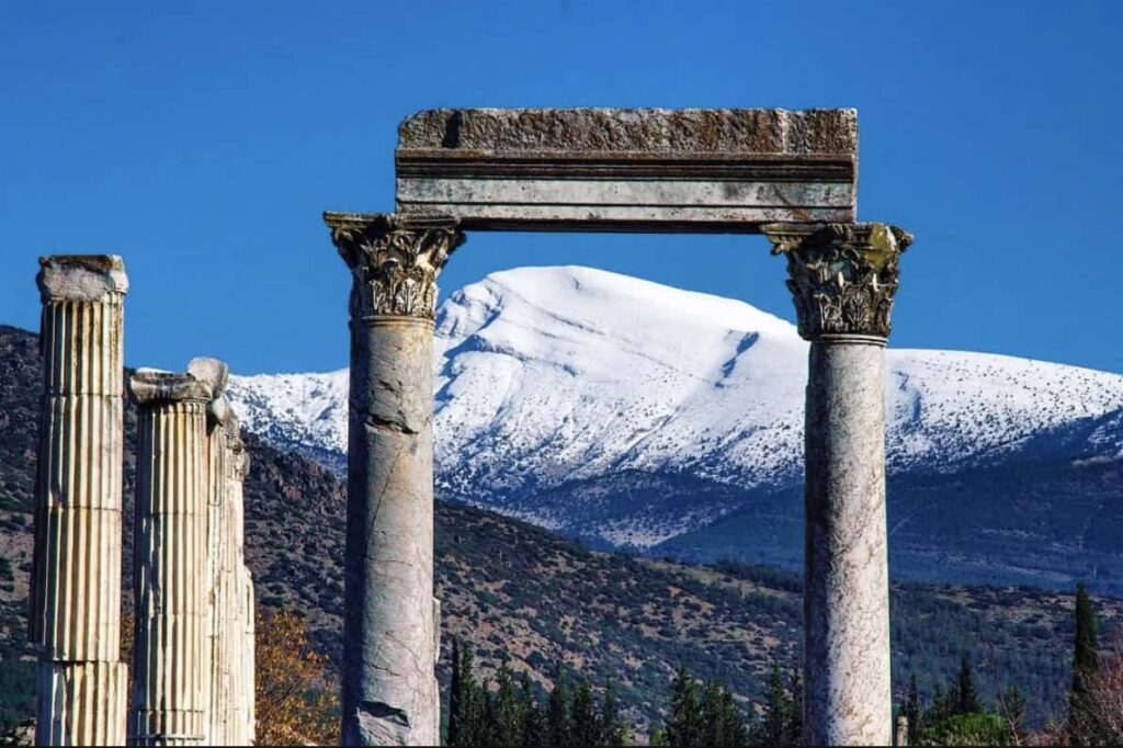 Afrodisias - Babadag Mountain with rich marble quarries