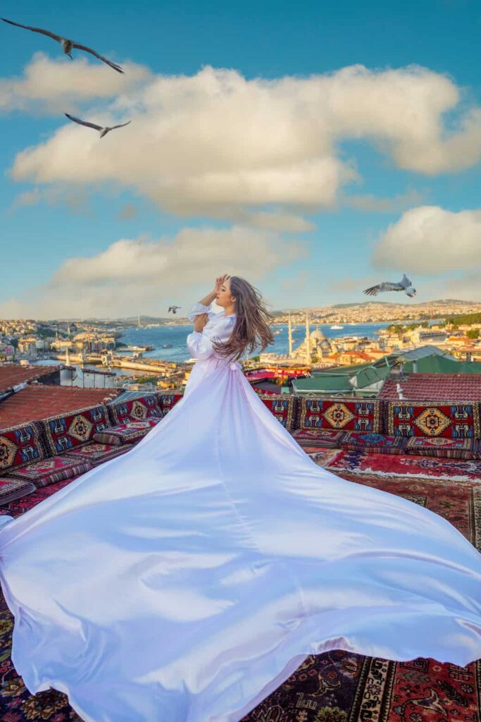 rooftop photography istanbul - professional shoots