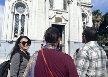 Damla Arslan - Bulgarian Iron Church in Balat Fener - Golden Horn - The Other Tour Istanbul