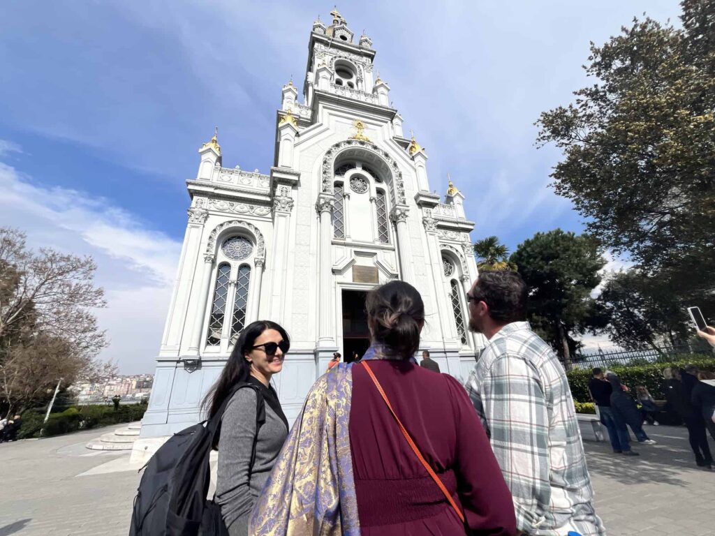 Damla Arslan - English Speaking Senior Guide - Bulgarian Iron Church in Balat Fener - Golden Horn - The Other Tour Istanbul