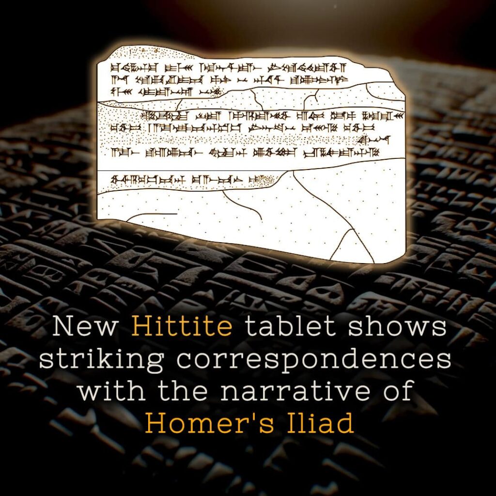 hittite table - homer