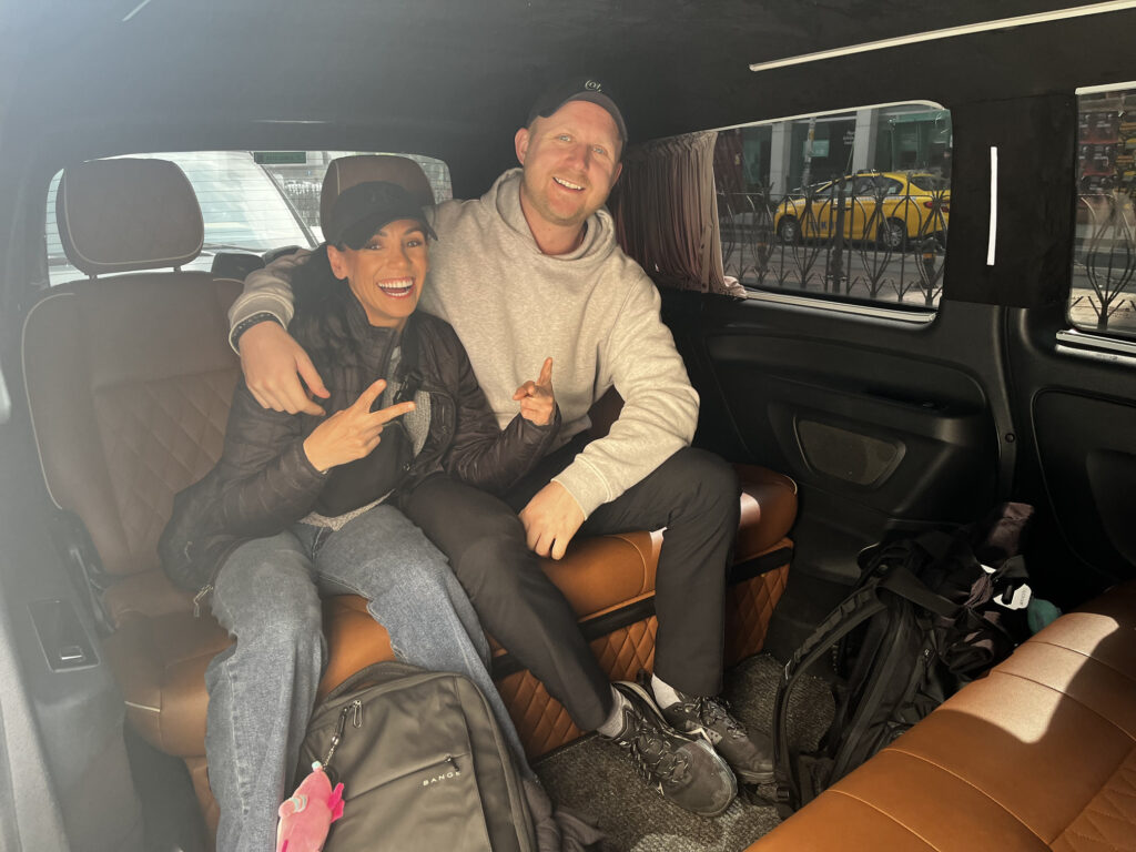 Airport Transfer- Final Goodbye- Mercedes Vito Van transport