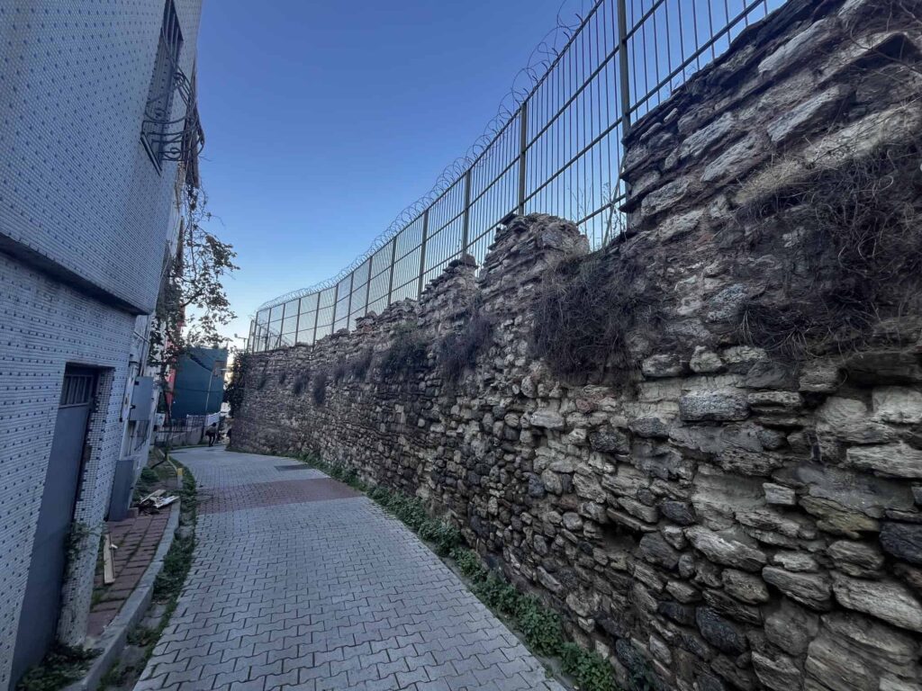 Greek Orthodox Rum Patriarchate Fener - Back walls