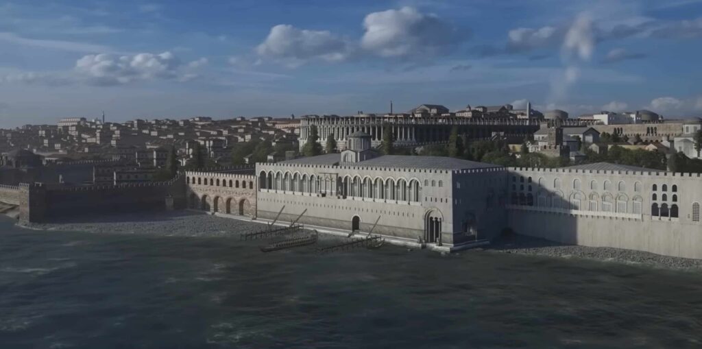 Bukoleon Palace from Marmara