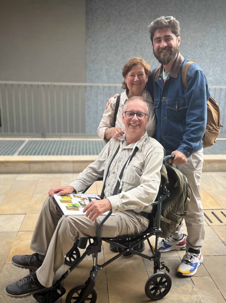 Fethi Karatas rolling the wheelchair on The Other Tour (1)