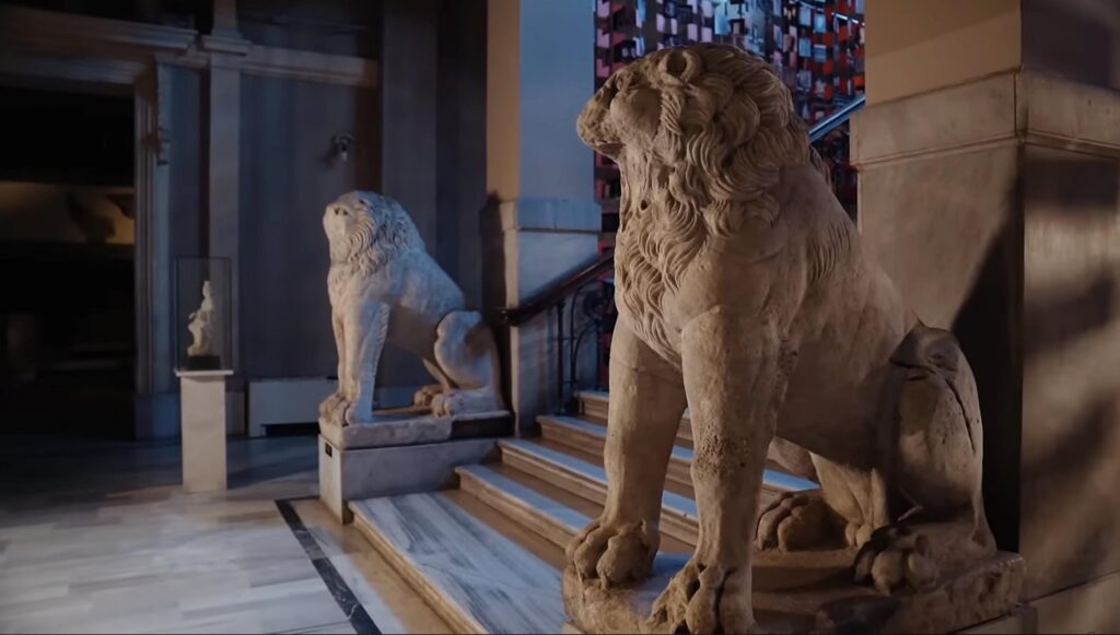 Lions of Bukoleon in Istanbul Archaeology Museums