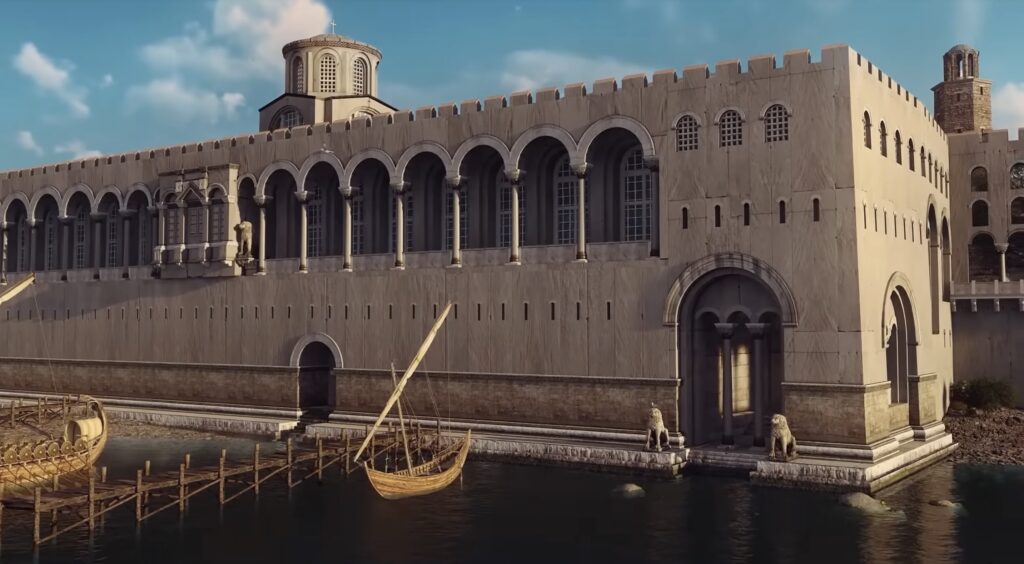 Sea-facing logic of the Byzantines - Bukoleon Palace