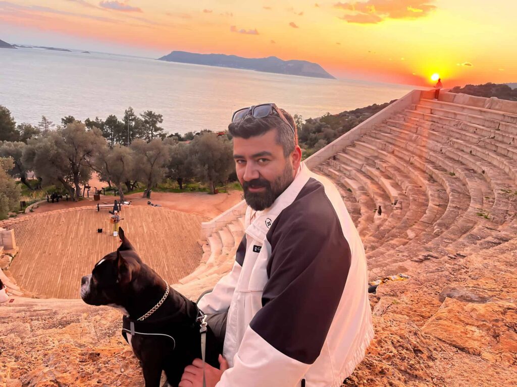 Metin Cobanoglu in Kas Antalya - The Owner of Before Travel Agency