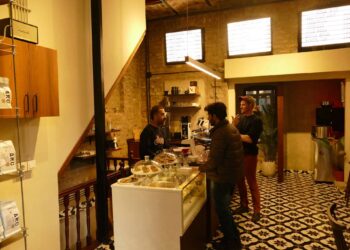 Trevor Brown with Shaheer Imran