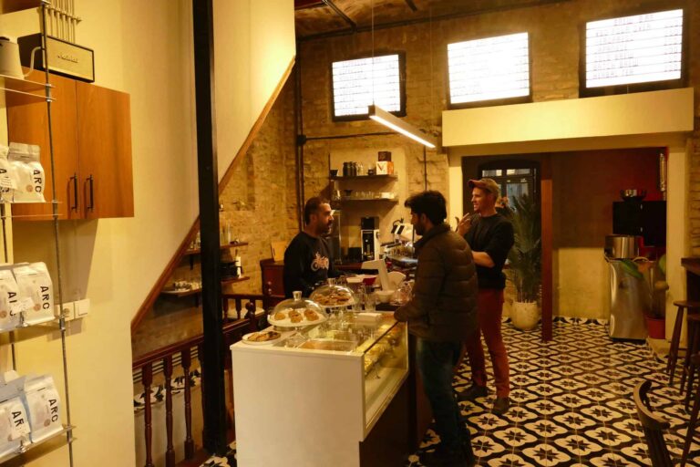 Trevor Brown with Shaheer Imran