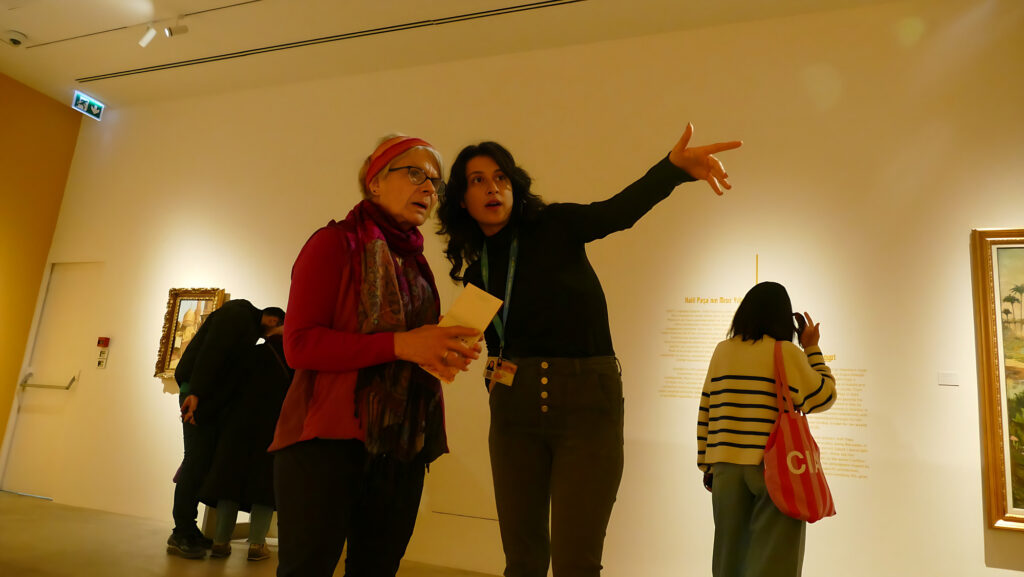 Defne Erdogan - Guiding in Pera Museum Istanbul 2026 - The Other Tour