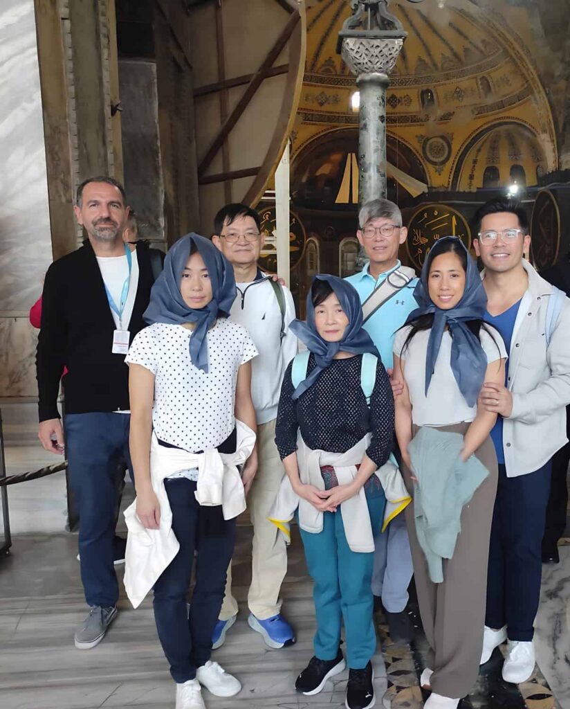 Faruk Arslan - Tour Guide inside Hagia Sophia - The Other Tour