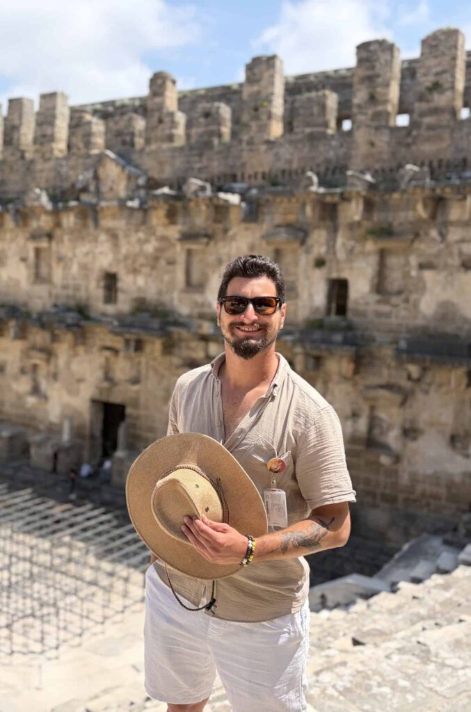 Kagan Ozsakacı - Aspendos Tour Guide - The Other Tour
