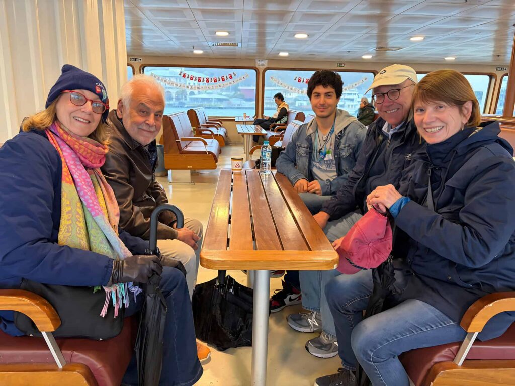 Tolga Bensan - Istanbul Tour Guide on a ferry - The Other Tour