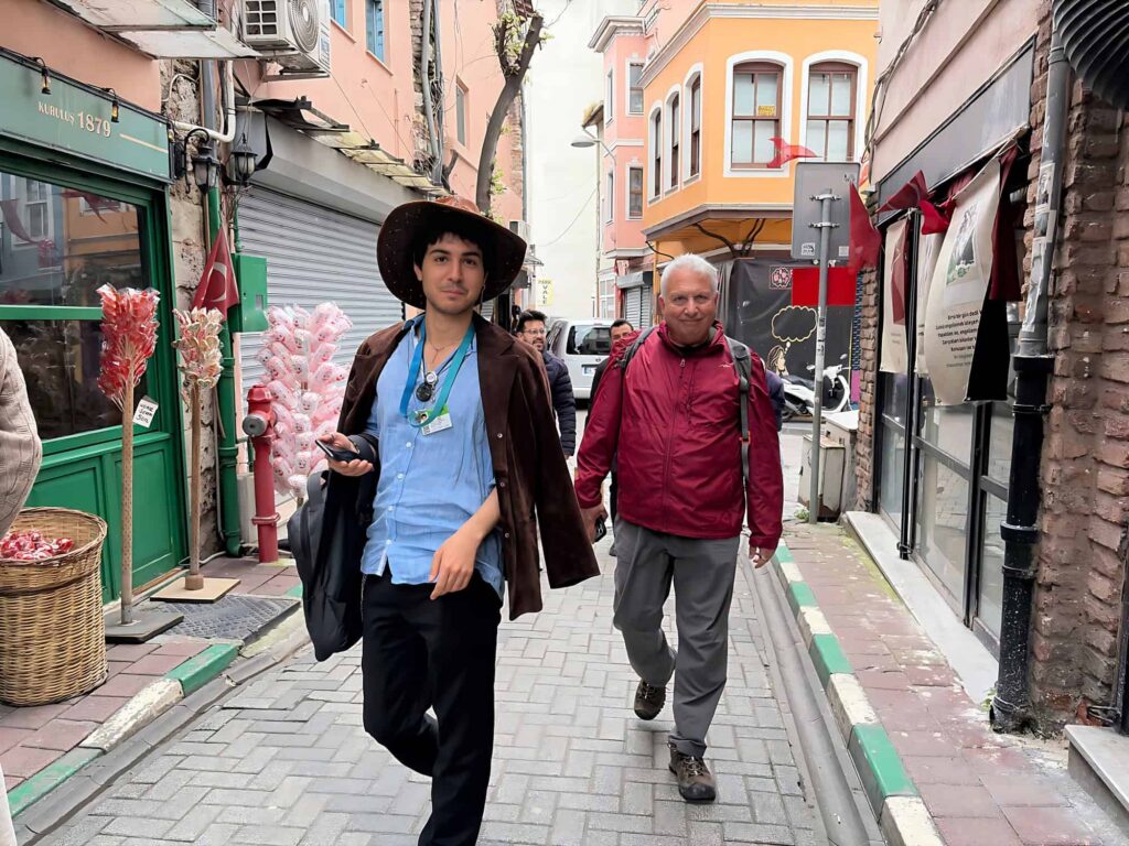 Tolga Bensan and Jim Johnson - Cat Tour in Balat