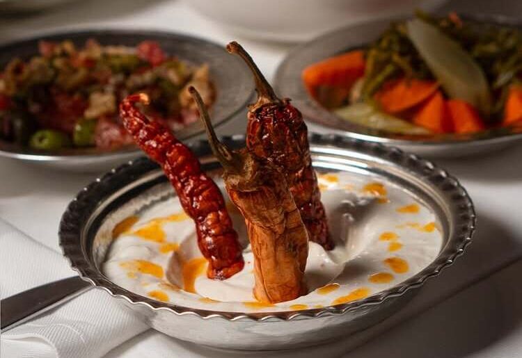 Galata Meyhanesi meze food