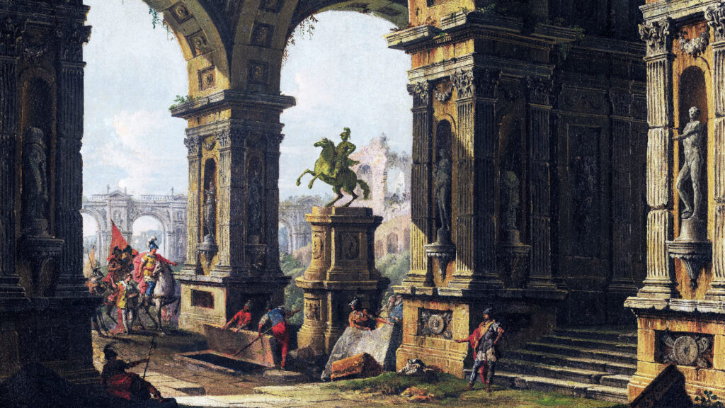 Alexander the Great Visiting the Tomb of Achilles