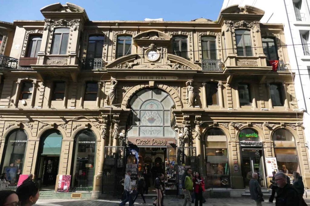 Cicek Pasajı - Flower Passage in Beyoglu - Istiklal Avenue (1)