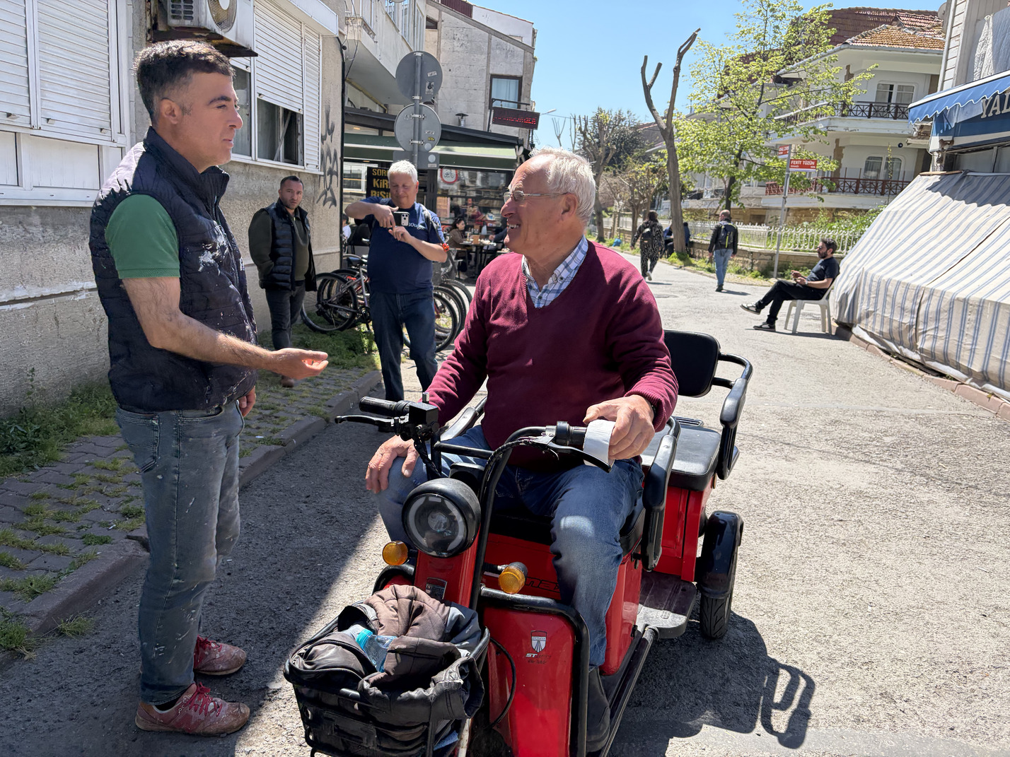 Jim and coskun on the kinaliada
