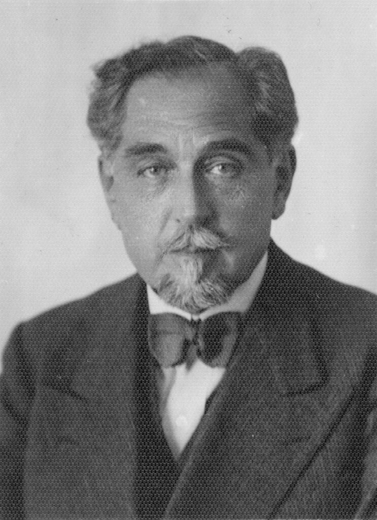Portrait of French architect and urban planner Henri Prost