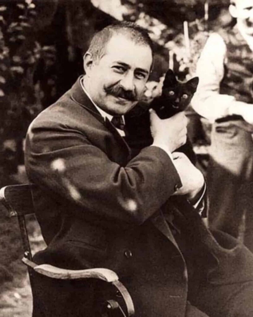 Historic portrait of Turkish architect Vedat Tek