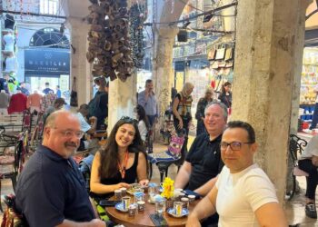 Hazal Aydogan inside Grand Bazaar