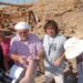 Ahmet Faik Ozbilge with Klaus Schmidt in Gobeklitepe (1)