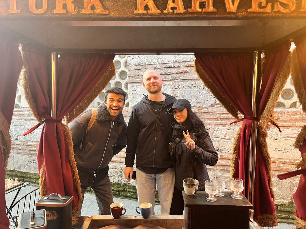 omer and steven turkish coffe