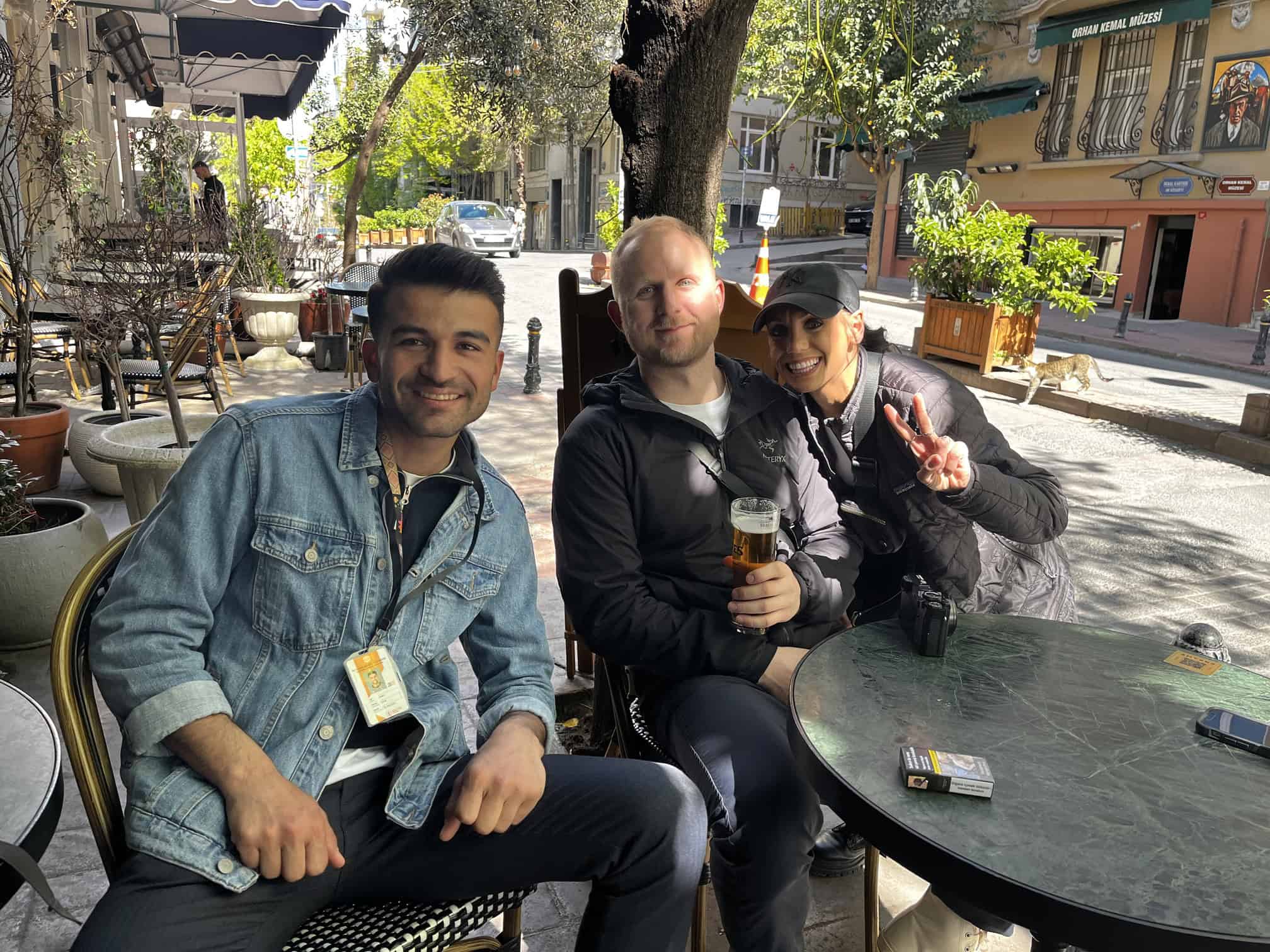 omer with steven and melanie
